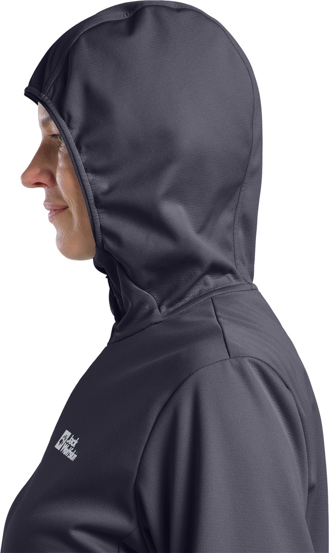 Jack Wolfskin Softshelljacke »FELDBERG HOODY W« Wärmend, atmungsaktiv, Übergangsjacke