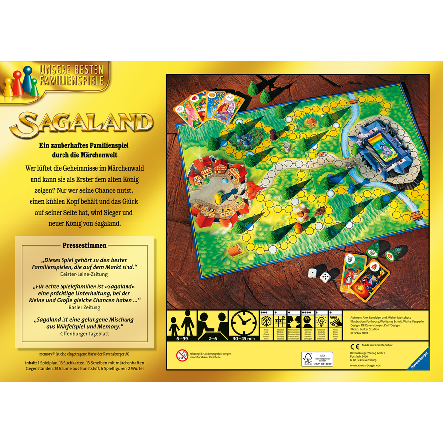 Ravensburger Brettspiel Sagaland