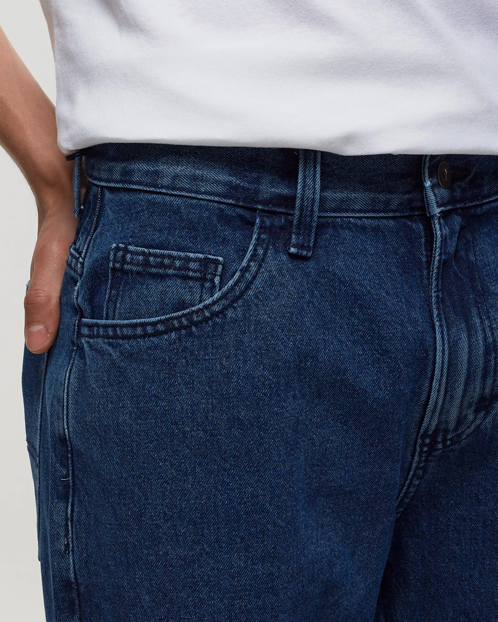 DICKIES DOUBLE KNEE DENIM PANT