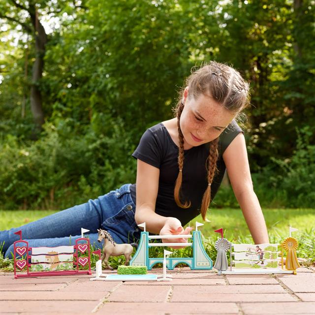 Speelgoedset Schleich Hindernissen