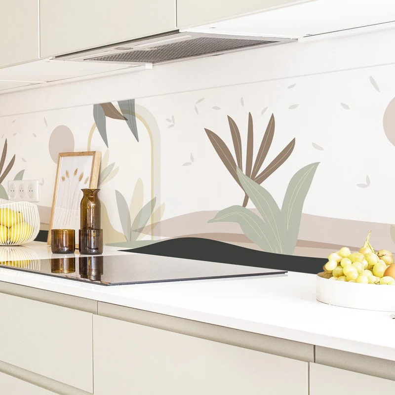 Crédence cuisine Crédence ALU L120xH 50cm -ALIZÉ BRASILIA 99deco