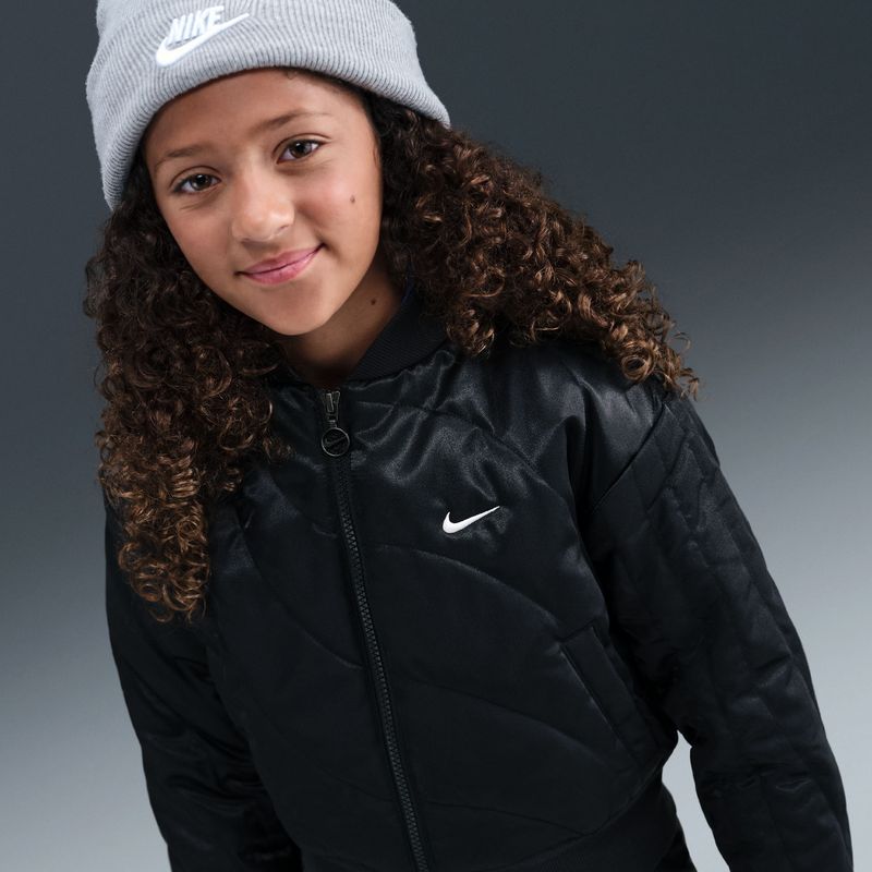 Nike - Sportswear - Meisjesjack - Bruin
