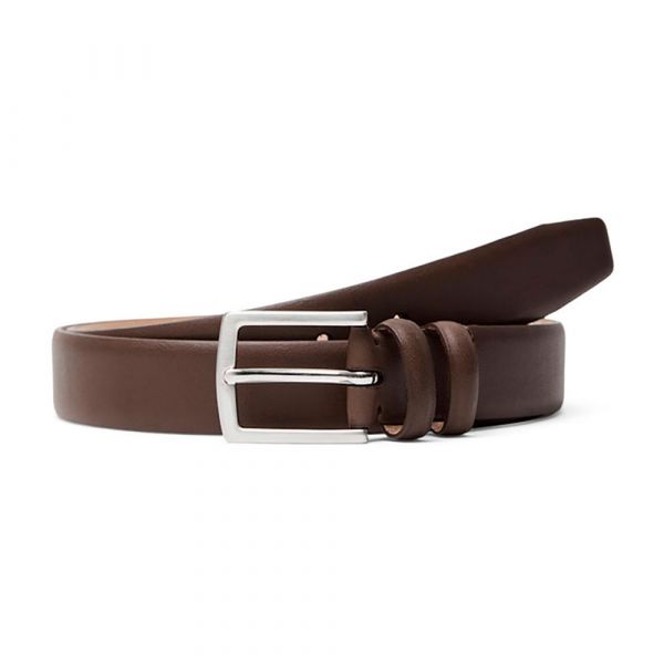 Selected Cinto De Couro Carl Classic Brownie 110