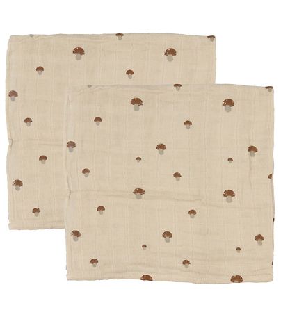 Pippi Spucktücher - 6er-Pack - 65x65 cm - Mandel