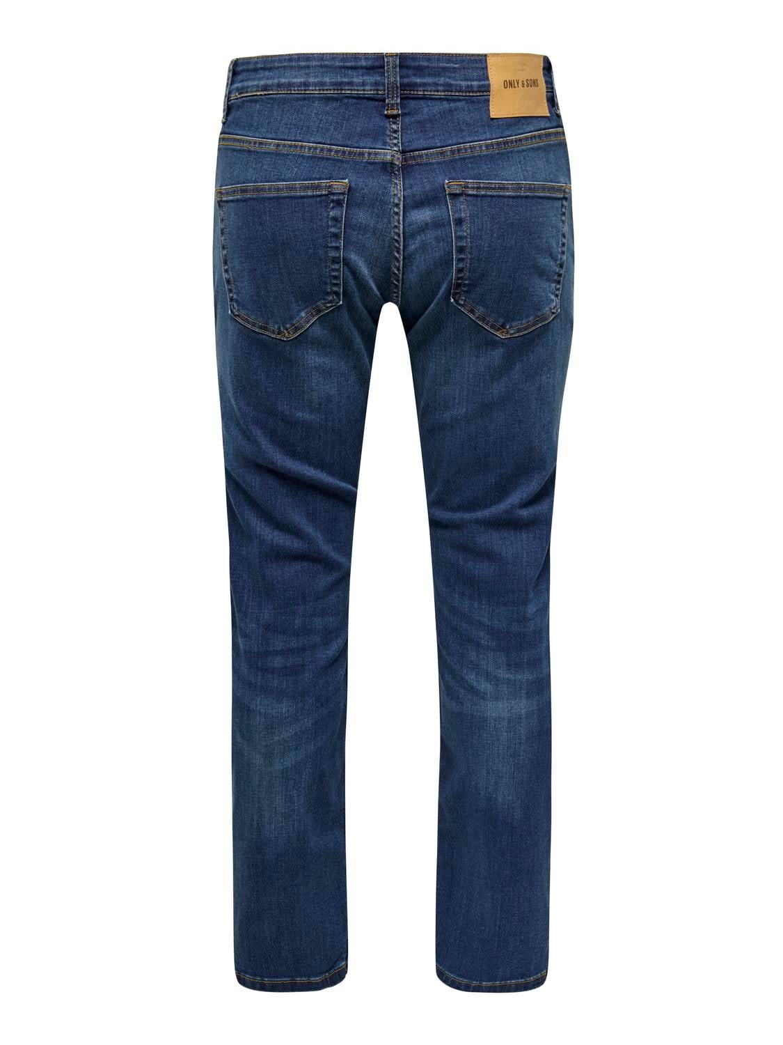 ONSWEFT Mittlere Taille Normal geschnitten Jeans Medium Blue Denim