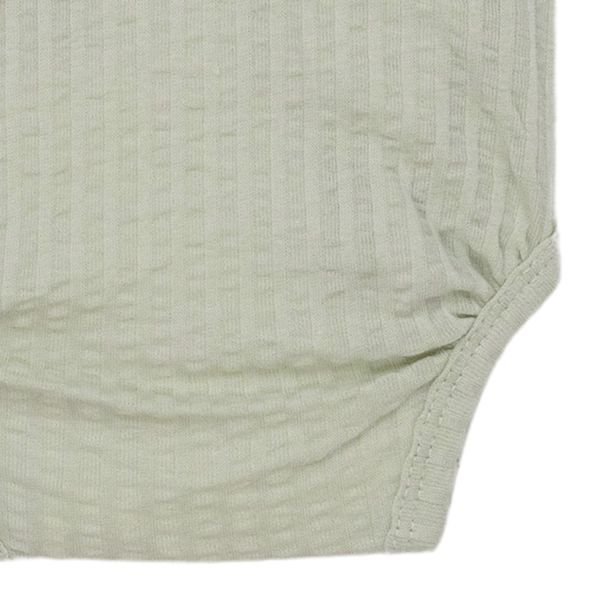 Lodger Romper Longsleeve Seersucker Silk