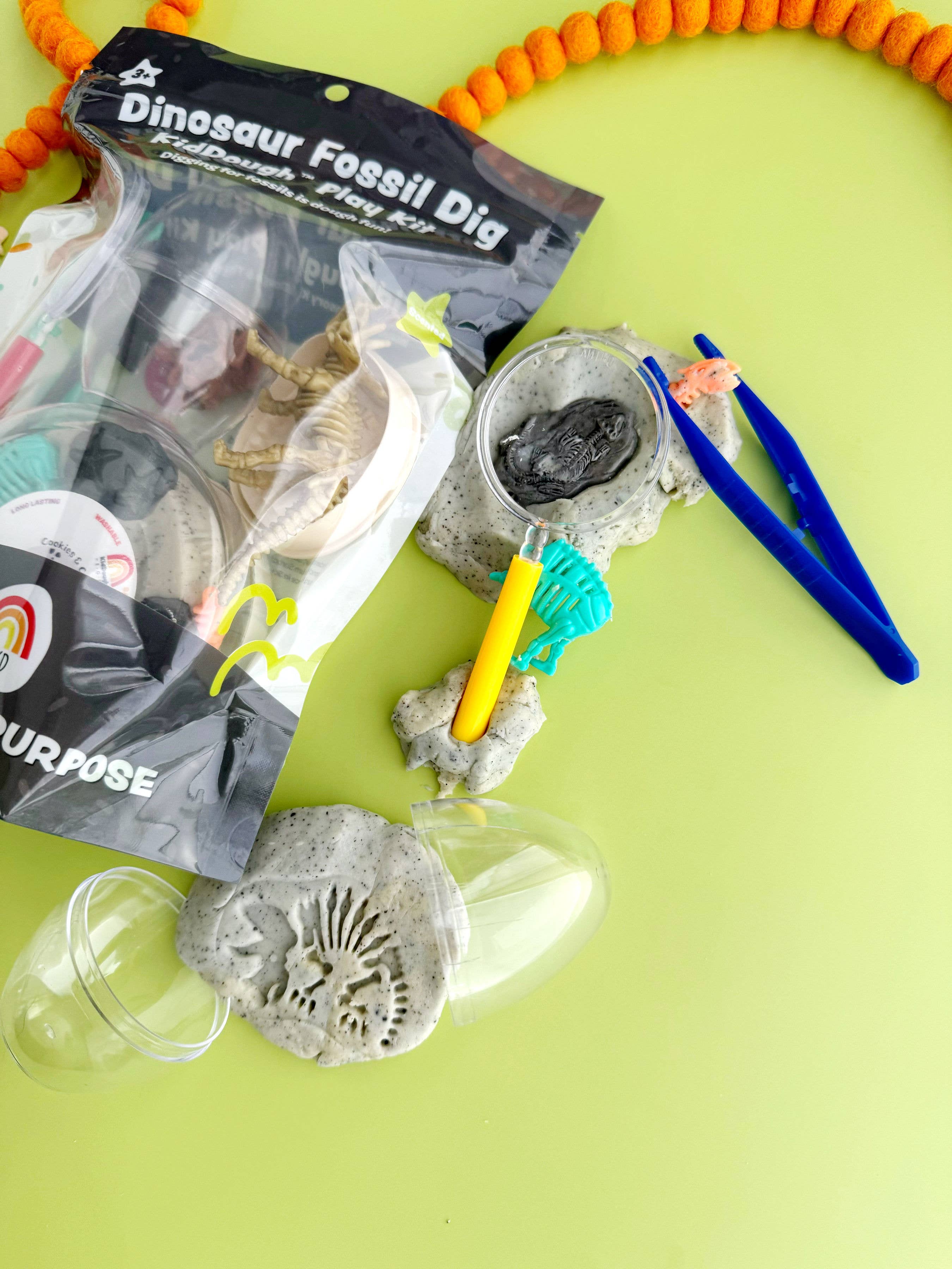Knete Set Dinosaurier-Fossilien