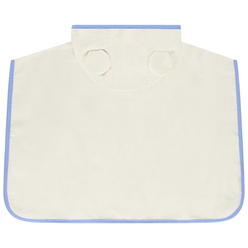 Cape de bain en éponge Mickey Disney pour bébé garçon - Ecru