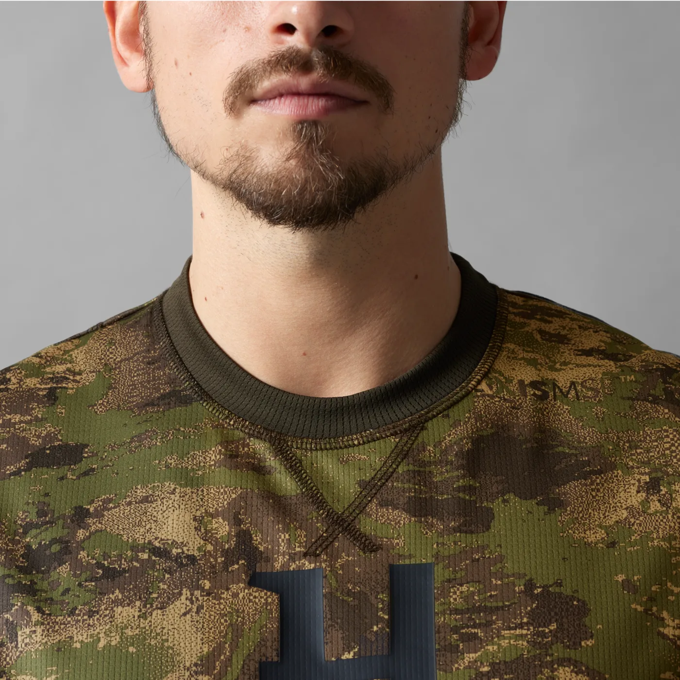 Härkila Deer Stalker camo L/S t-shirt AXIS MSP® Forest green