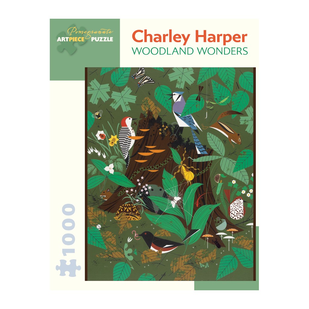 Puzzle - Woodland Wonders de Charley Harper - 1000 Pièces