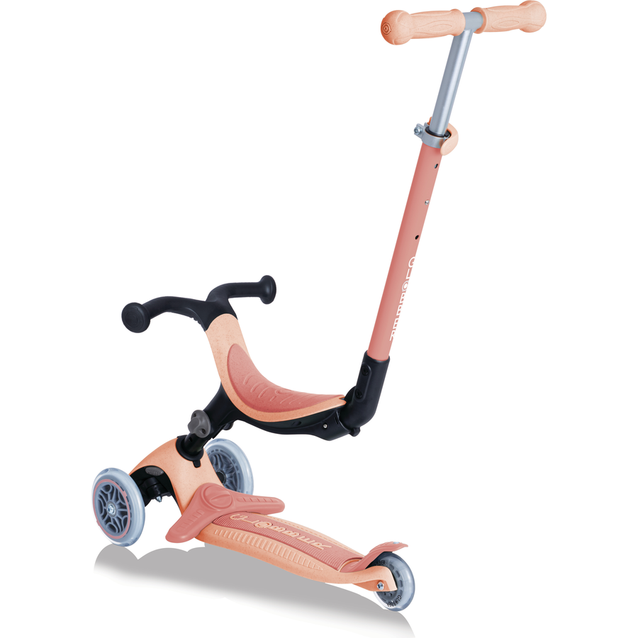 GLOBBER 3-1-Fahrzeug Go-Up Foldable Plus Eco apricot