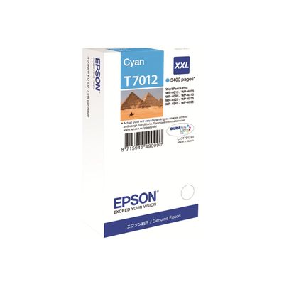 Epson T7012XXL Pyramide - cyan - cartouche d'encre originale