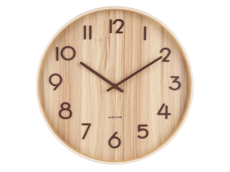 Wall Clock Pure Large KA5810WH White