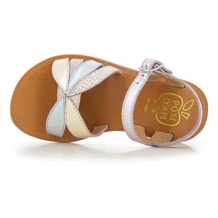 Pom d'Api Sandales Plagette Oto | Lilas