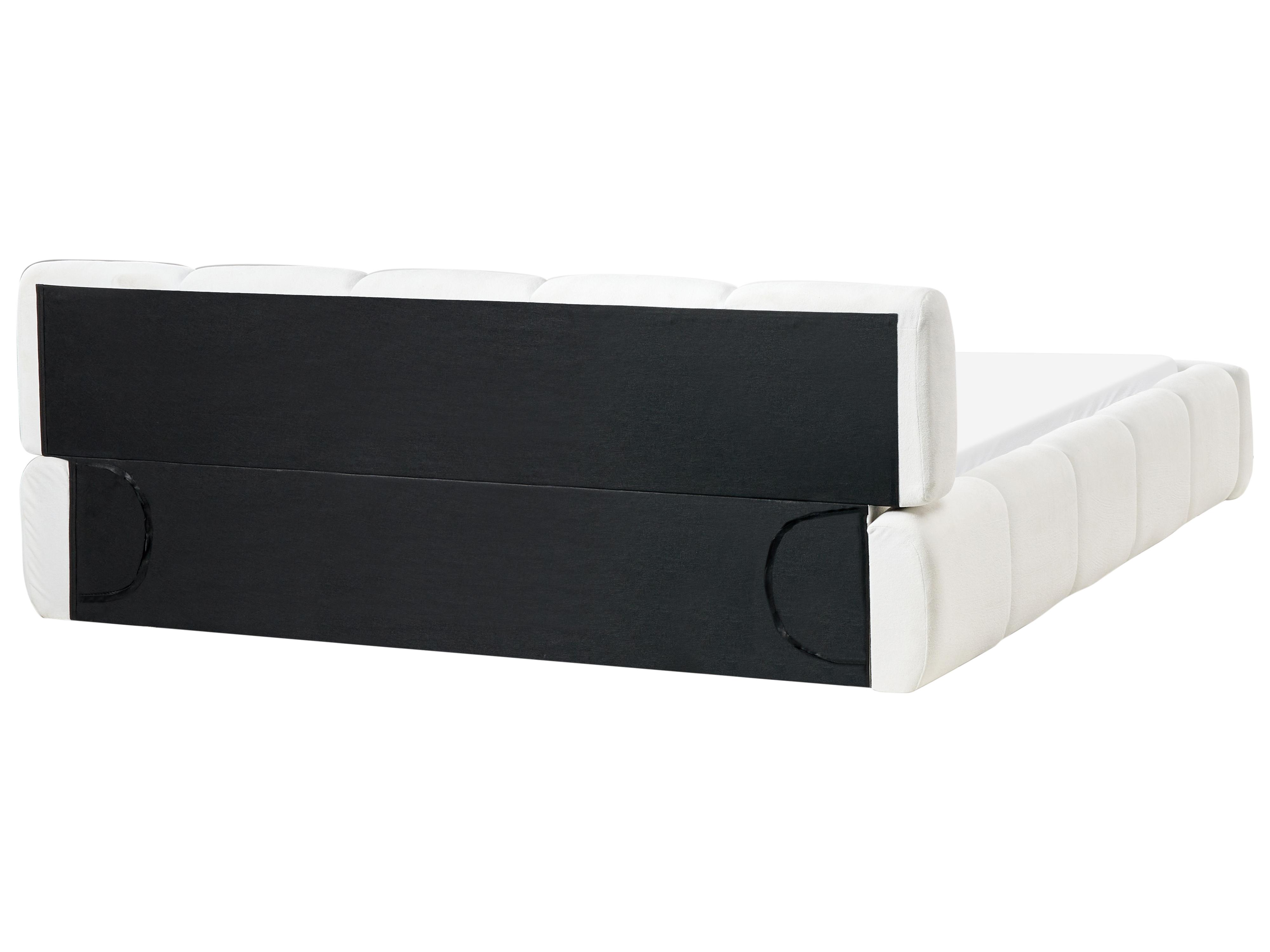 Bed Stof ORVILLE 180 x 200 cm Gebroken wit