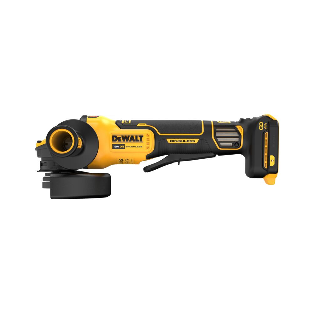 Esmerilhadeira DEWALT 18V XR FLEXVOLT de 125 mm com velocidade variável, modelo DCG416VSN-XJ