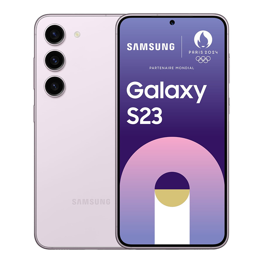 Samsung Galaxy S23 5G (Lavande) - 256 Go - 8 Go · Reconditionné