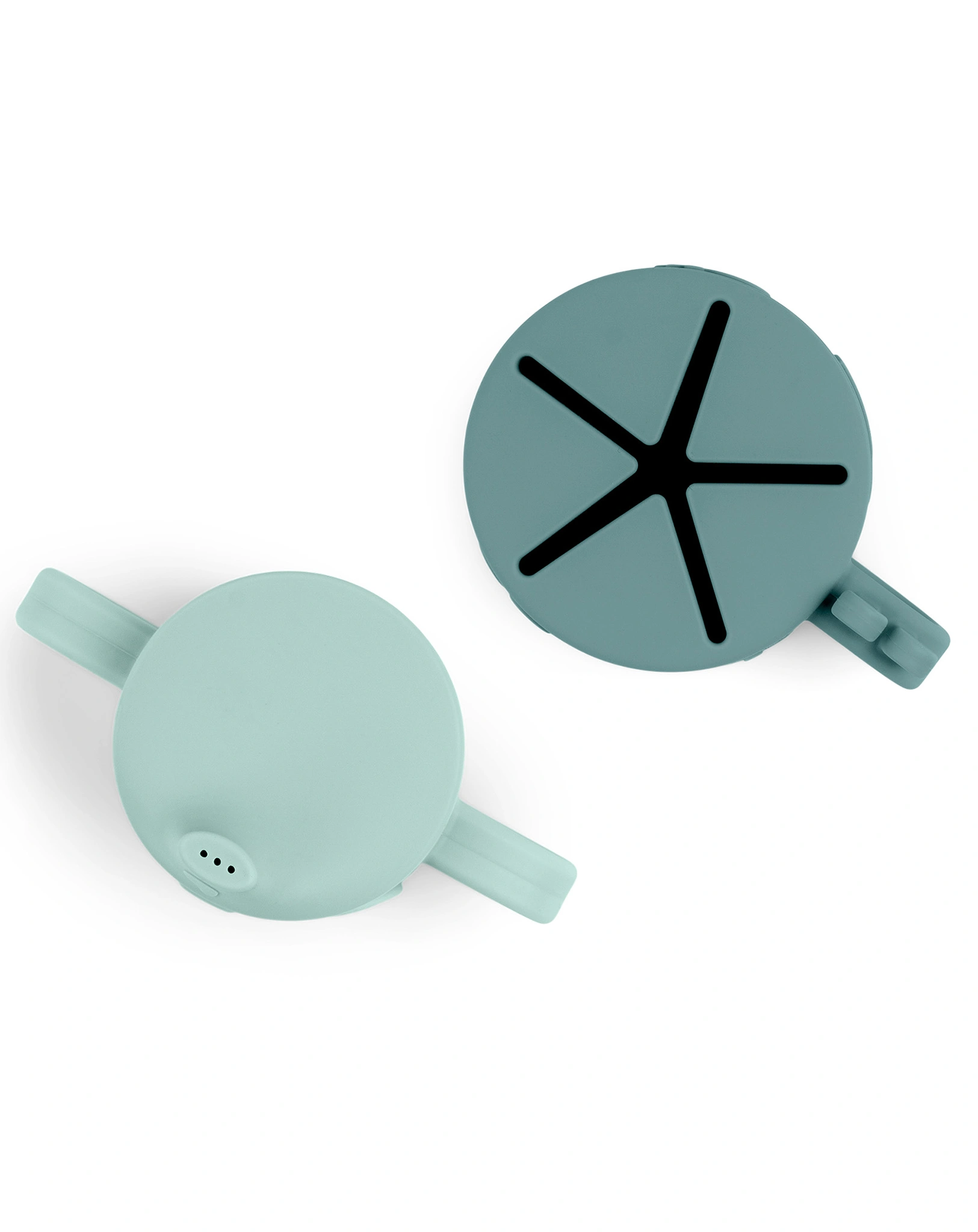 Trinkbecher Set PEEKABOO - DEER FRIENDS 3-teilig in blau