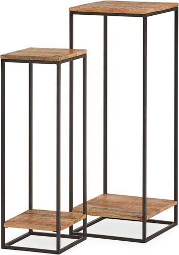 Bijzettafelset Cuba B40 x D40 x H110 cm