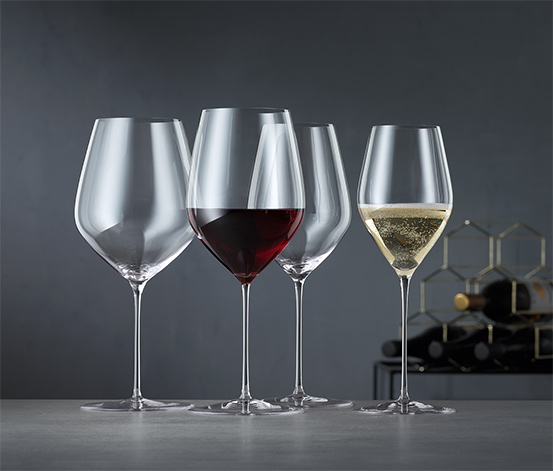 Spiegelau Hi-Lite Champagnerglas, 4er-Set