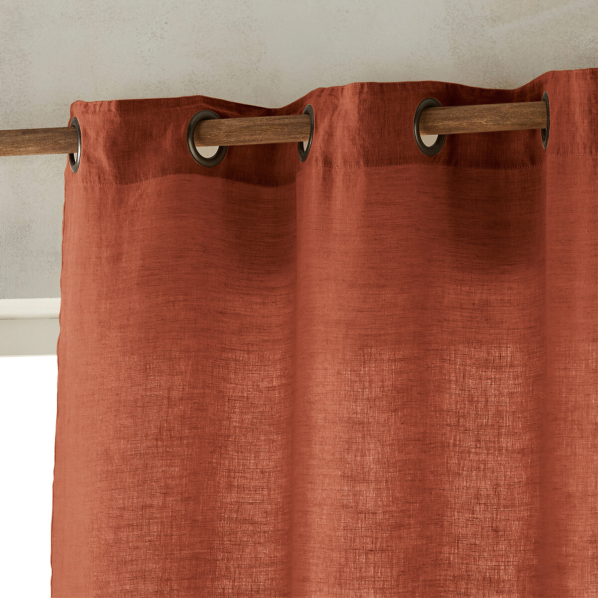AM.PM<br>Cortina em linho lavado, estilo romano