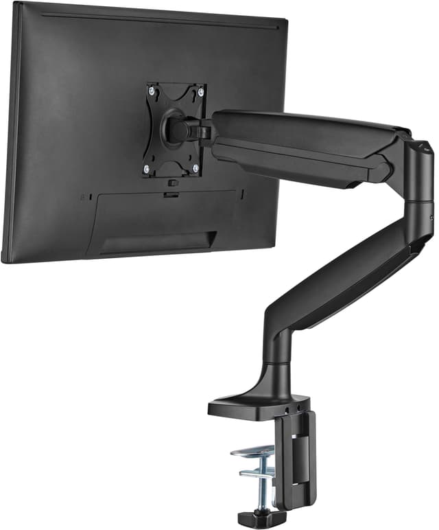 Essentials Single Gas skærm-arm (sort)