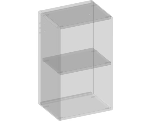 Open wandkast Devo Sonus 2.0 BxHxD 38x63x28 cm dakar suède mat/eiken