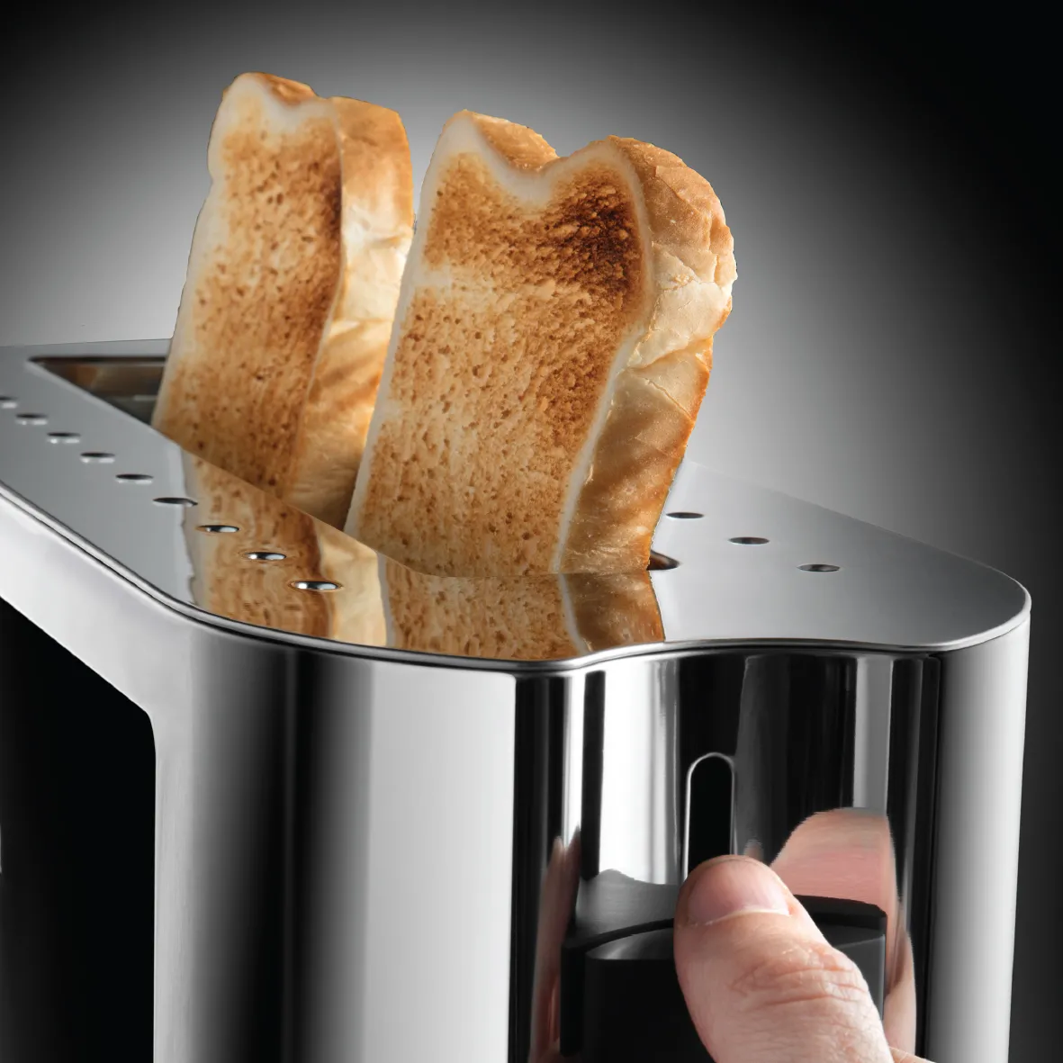 Russell Hobbs Elegance Glass Brødrister