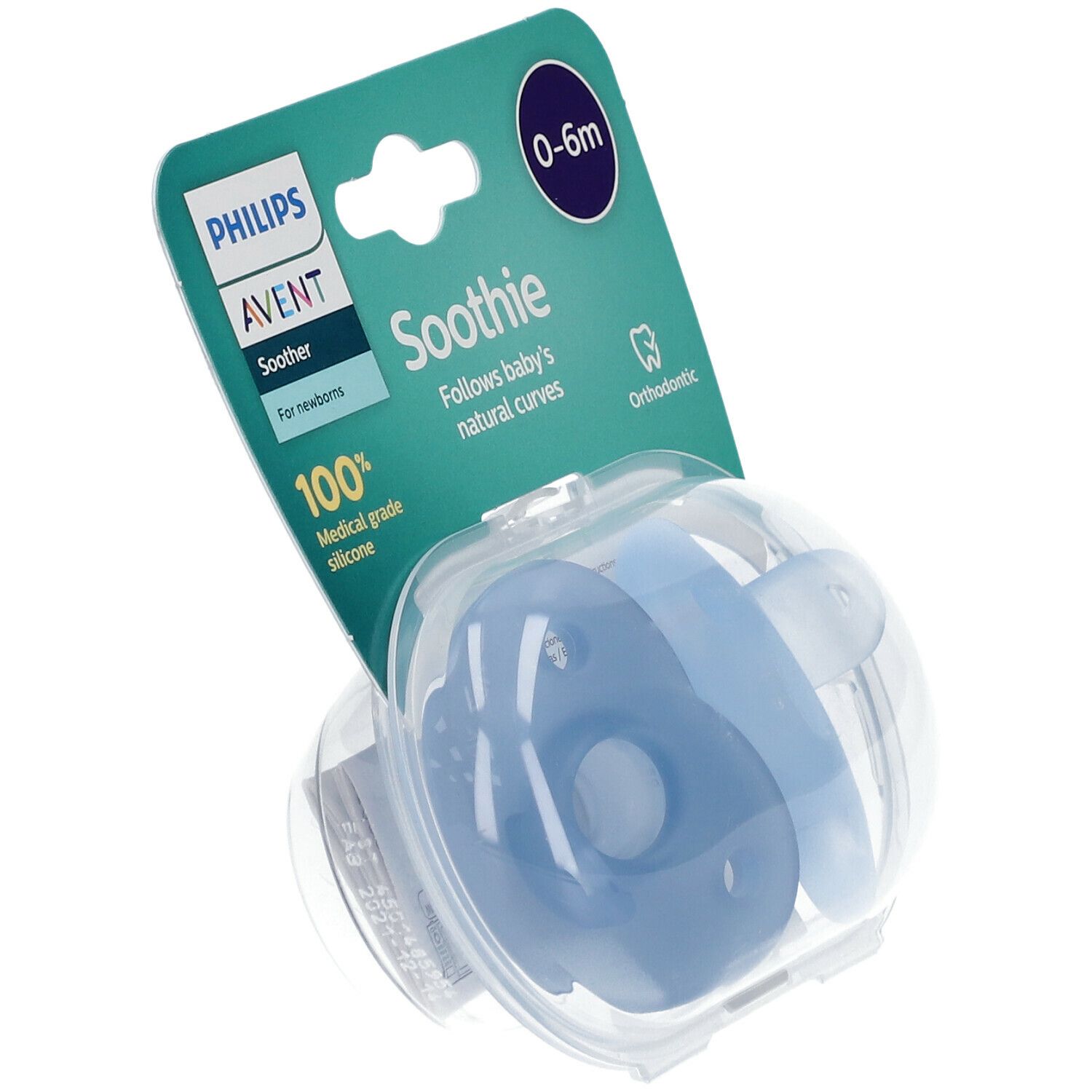 AVENT Schnuller Soothie Boy +0 Monate (Farbe nicht wählbar)