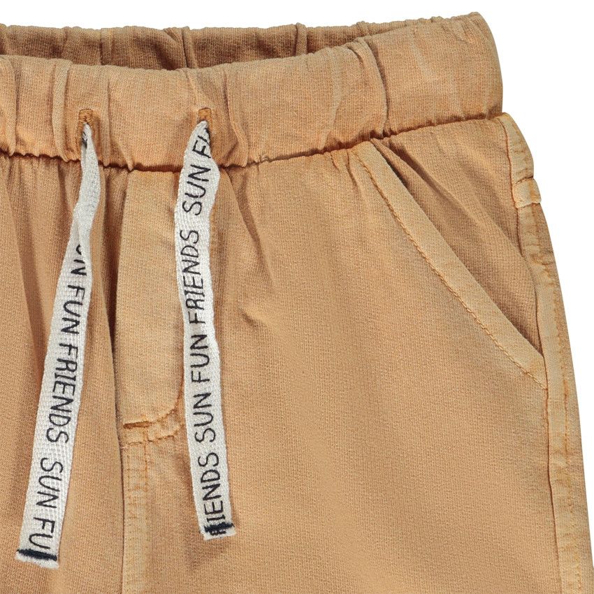Bermuda en molleton uni pour bébé garçon - Multicolore