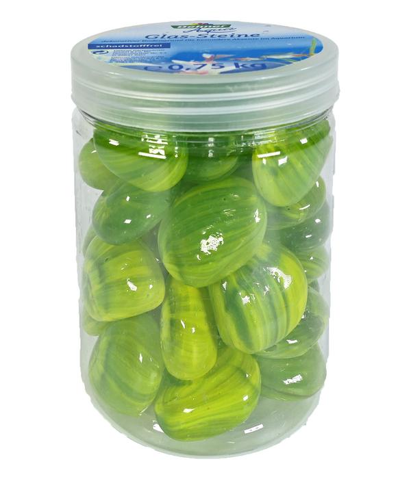 Dehner Aqua Aquariumdeko Glas-Steine, 750 g