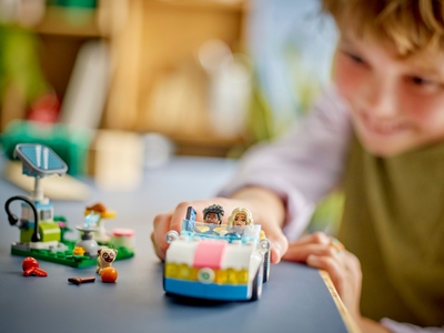 LEGO Elektrische auto en oplaadpunt (42609)