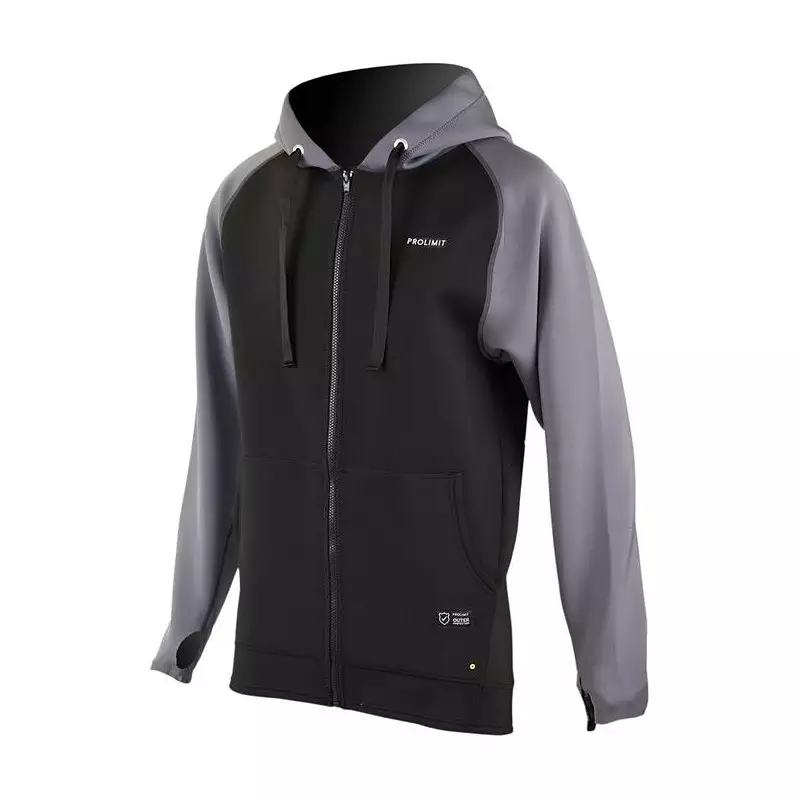 Sweat néoprène PROLIMIT Zipped Hoody 1.5mm Grey/Black
