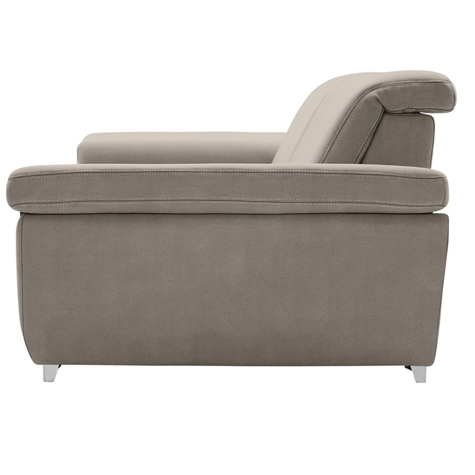 polsterpower 3-Sitzer Boxspringsofa - Holiday alu - Basismodell