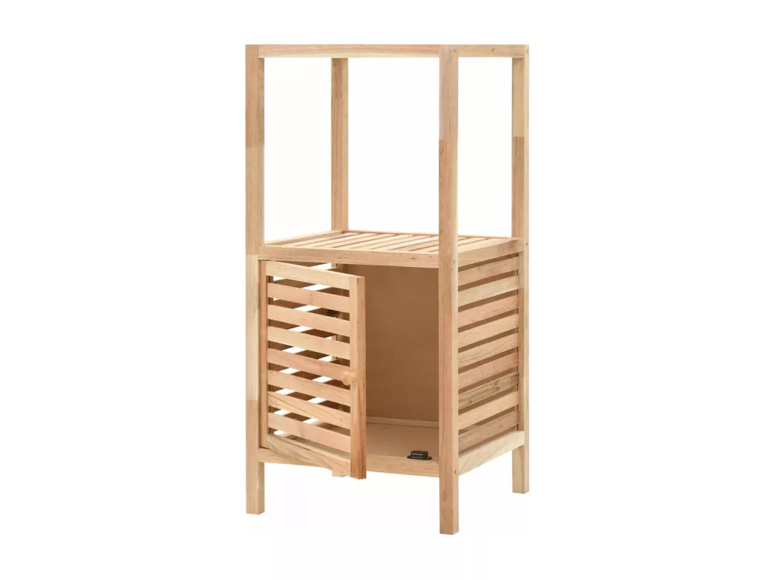 Armoire de salle de bain Bois de noyer 39,5x35,5x86 cm