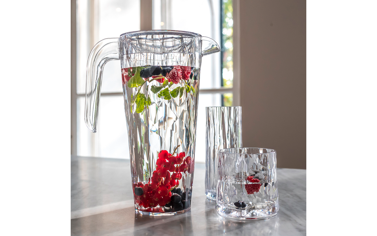 Koziol Superglas Kanne 1,5l CLUB PITCHER crystal clear