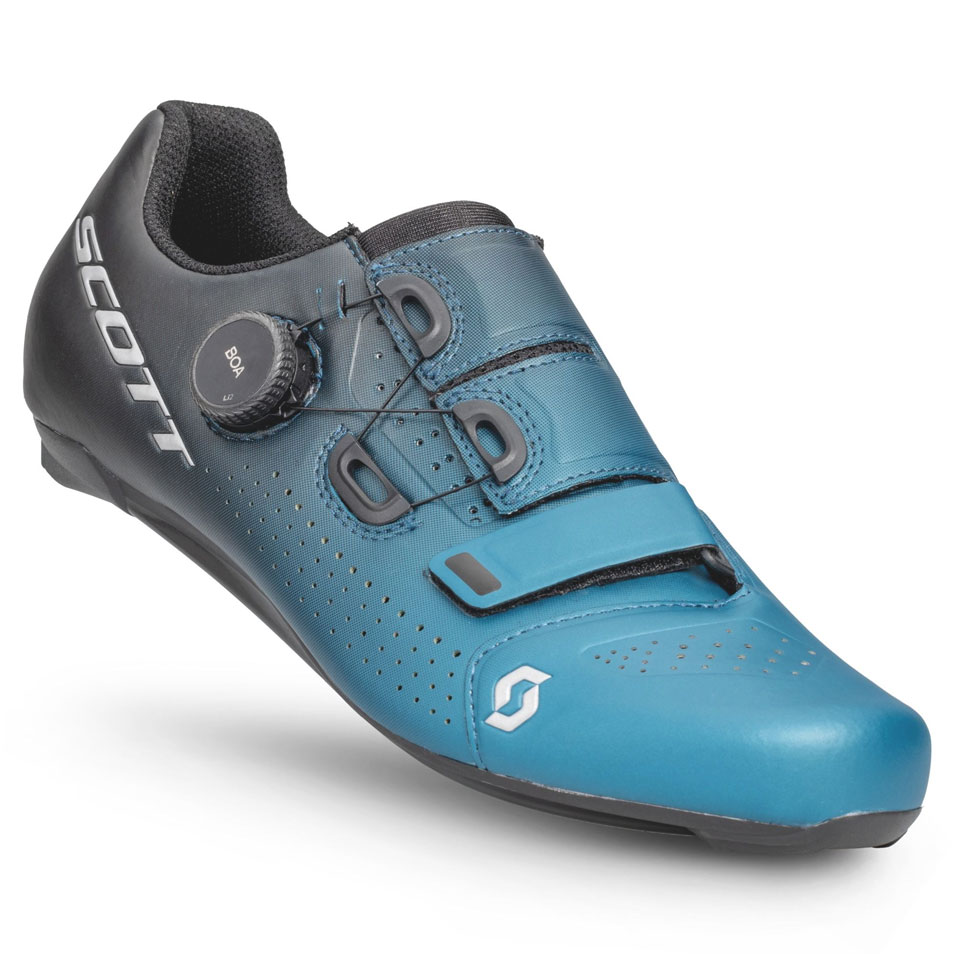 Scott Team Boa Landevejssko Fade/Metallic Blue