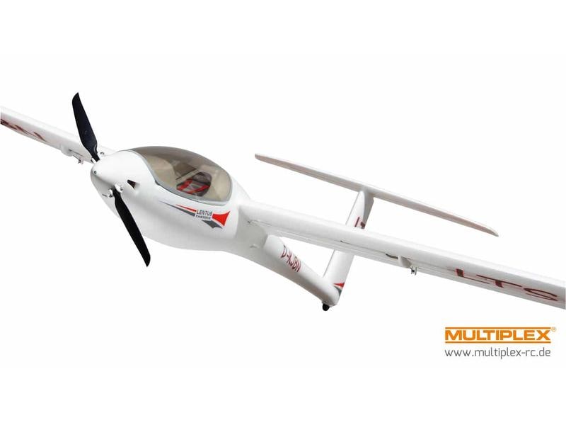 Multiplex Motorsegler Lentus BK, 3000 mm Leistungsfähiges Motor Segelflugmodell aus Elapor mit 3000 mm Spannweite