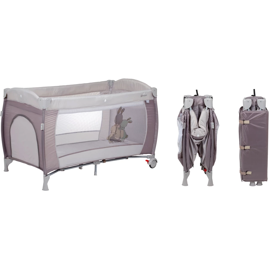 babyGO Reisebett Sleeper delux - beige