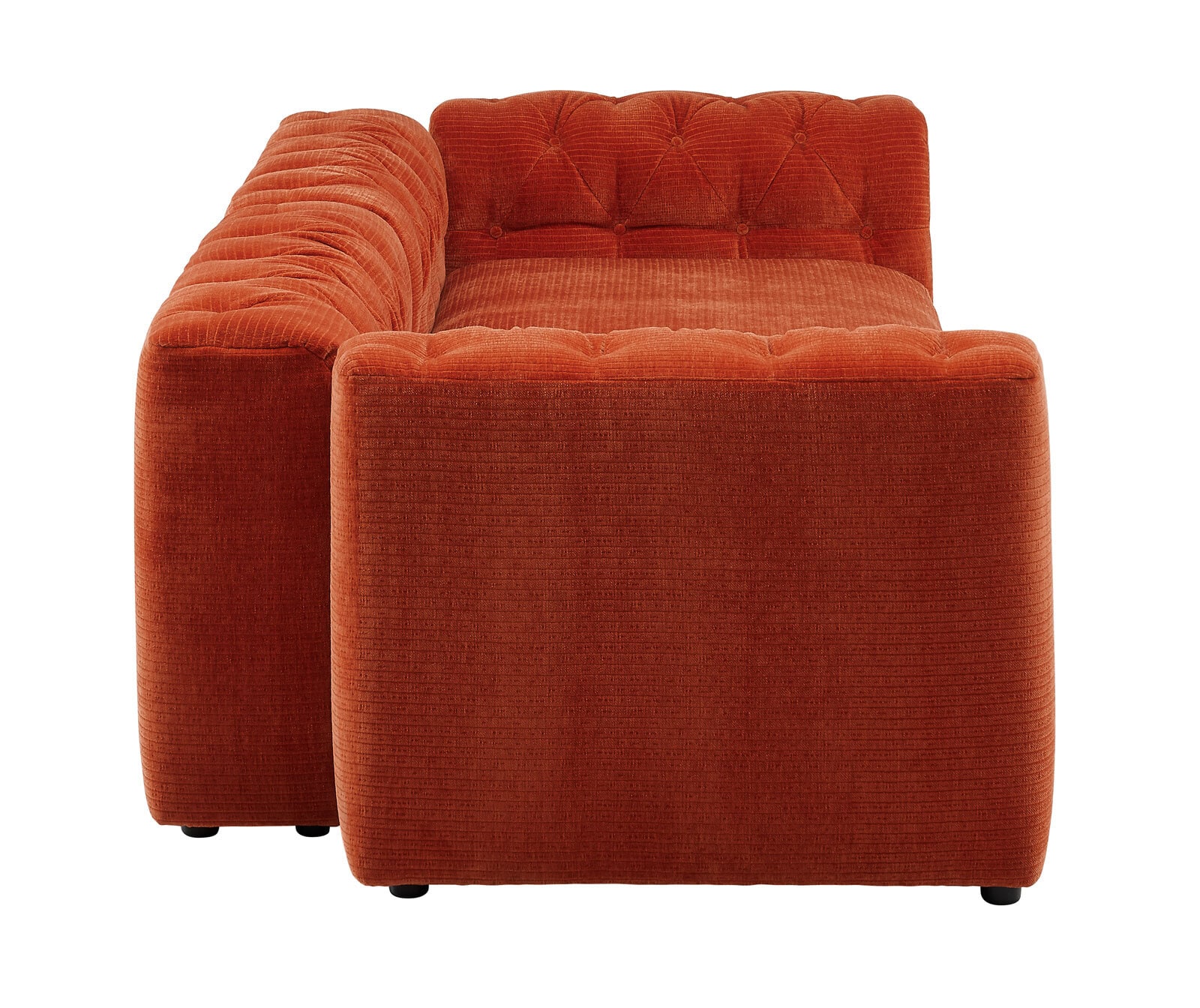 Sofa 2-Sitzer CLUB HOUSE 2-Sitzer aperolrot