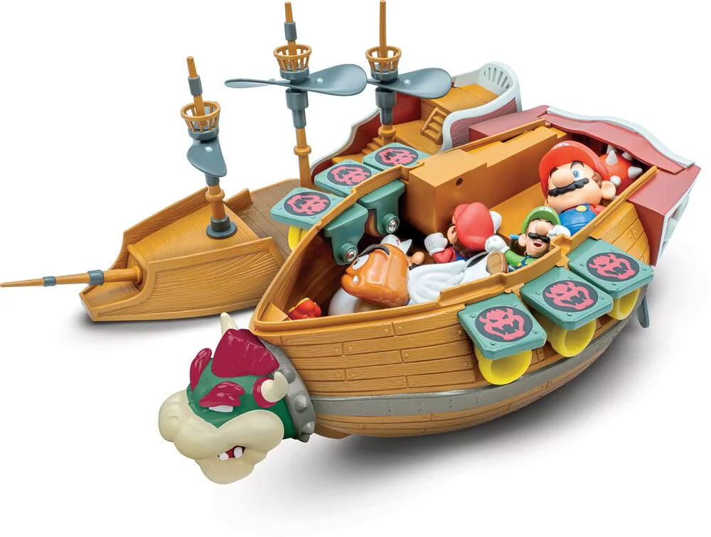 SUPER MARIO - COFFRET MARIO BATEAU DE BOWSER