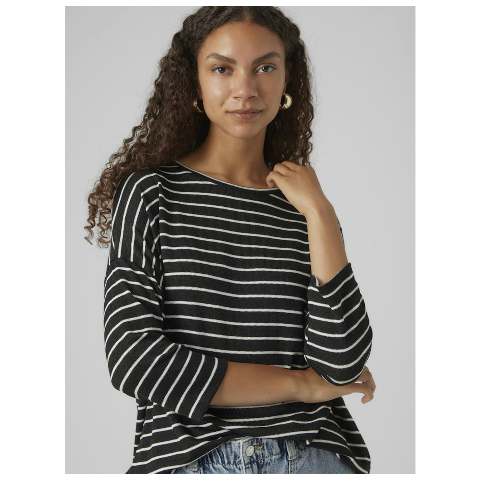 Vero Moda VMBRIANNA 3/4 PULLOVER BOO REP