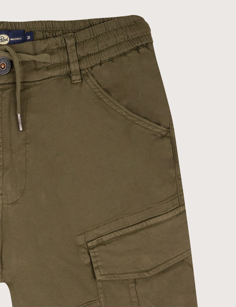 PETROL IND SHORT CARGO HOMME KAKI