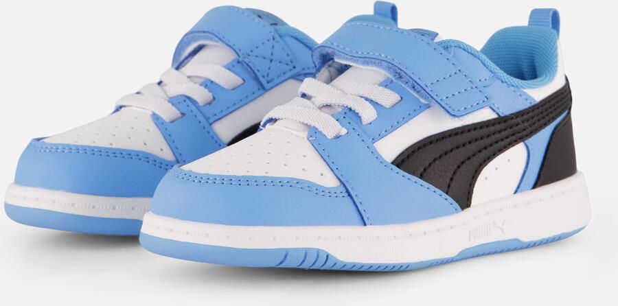 PUMA Rebound V6 Lo AC+ PS Unisex Sneakers Team Light Blue- Black- White