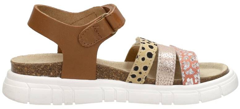 Keq Meiden Sandalen cognac