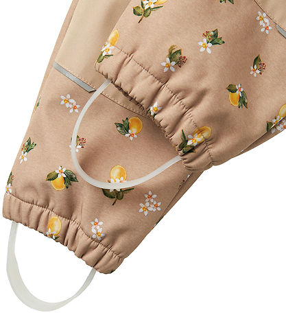 Name It Softshellhosen m. Fleece/Träger - NmfAlfa08 - Light Taup
