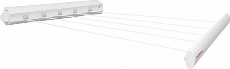 Leifheit - Rollfix 210 Longline - Uittrekbaar Wanddroogrek - Polyester - 21 Meter Drooglengte