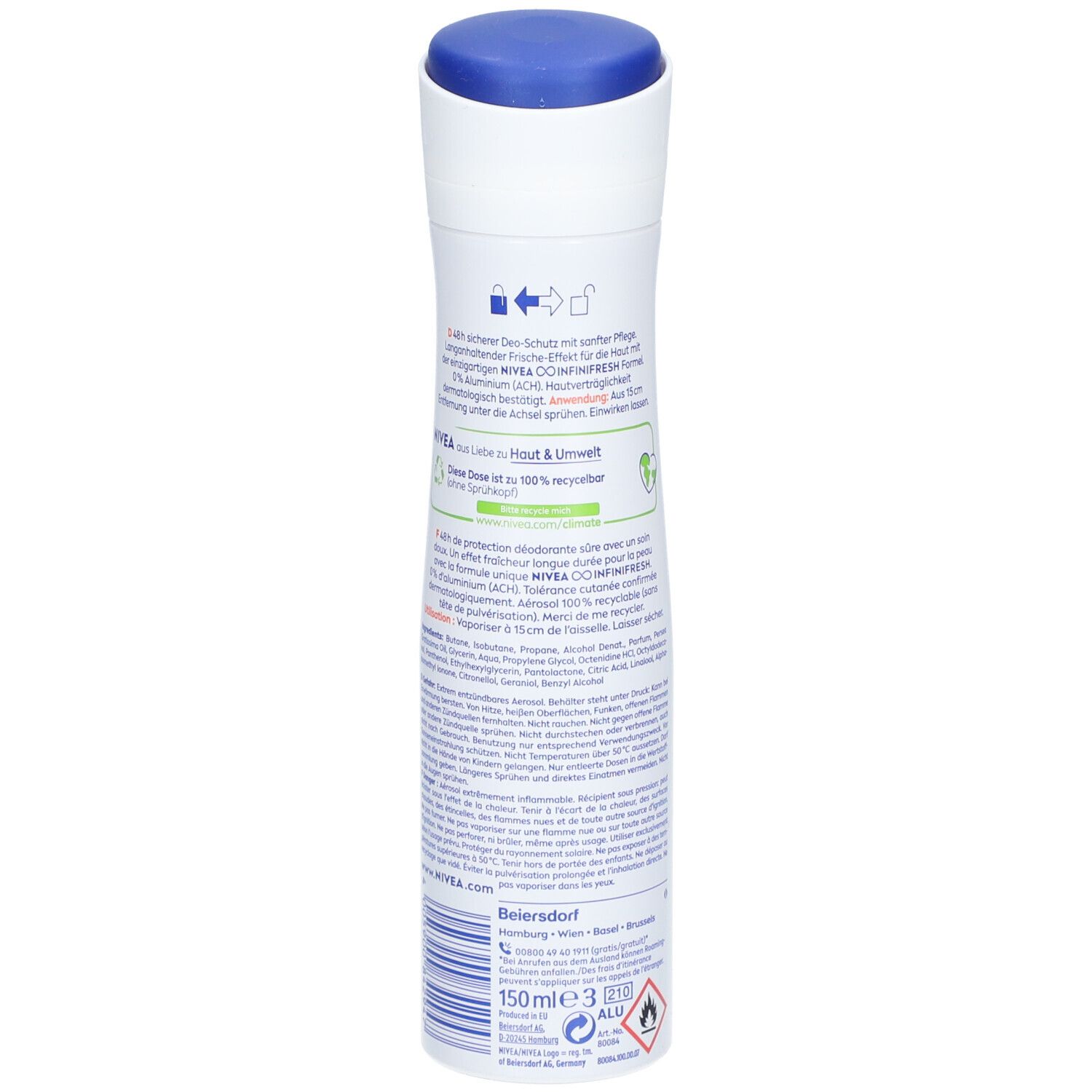 NIVEA® Deo Deodorant Fresh Fruity Spray