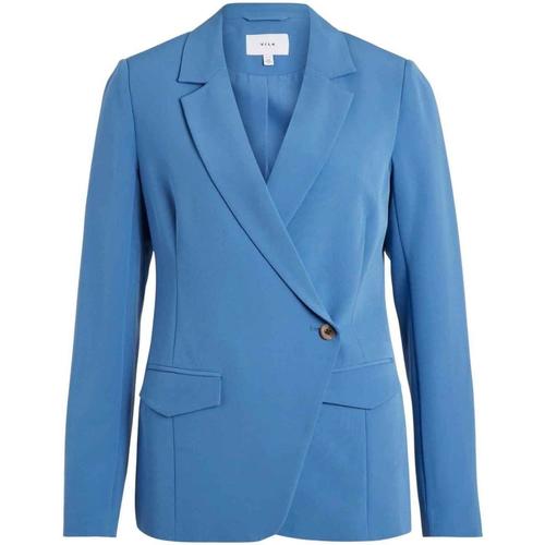 Vila - VIGULA L/S BLAZER/SU Azul