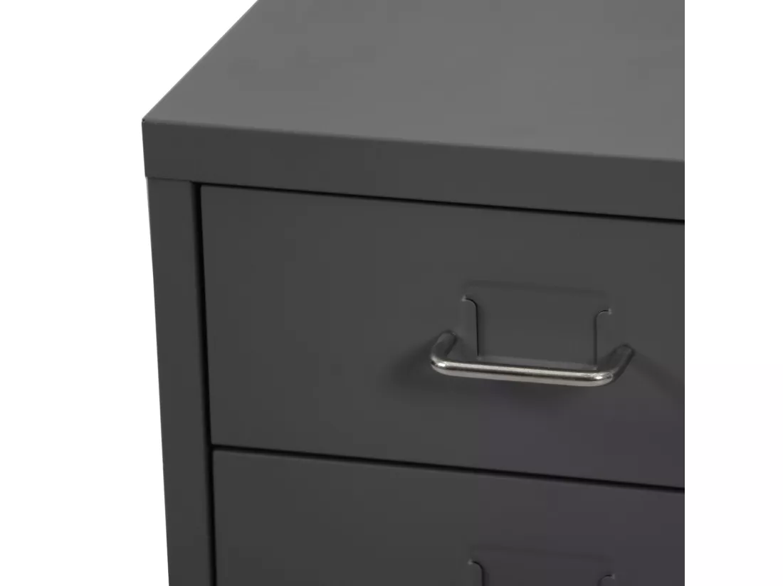 Caisson de bureau meuble grise 28 x 41 x 48 cm 03_0006332